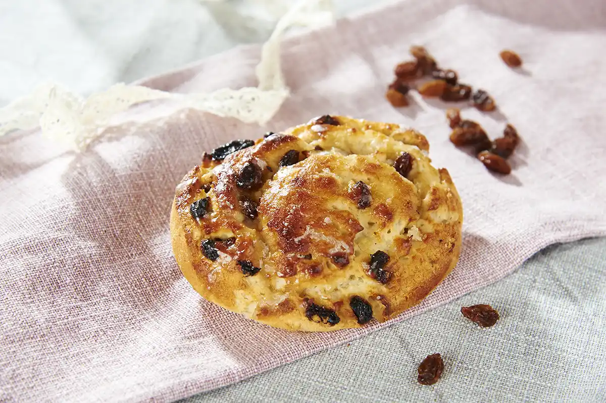 Escargot brioché aux raisins sans gluten et sans lactose | La Mie Lucius