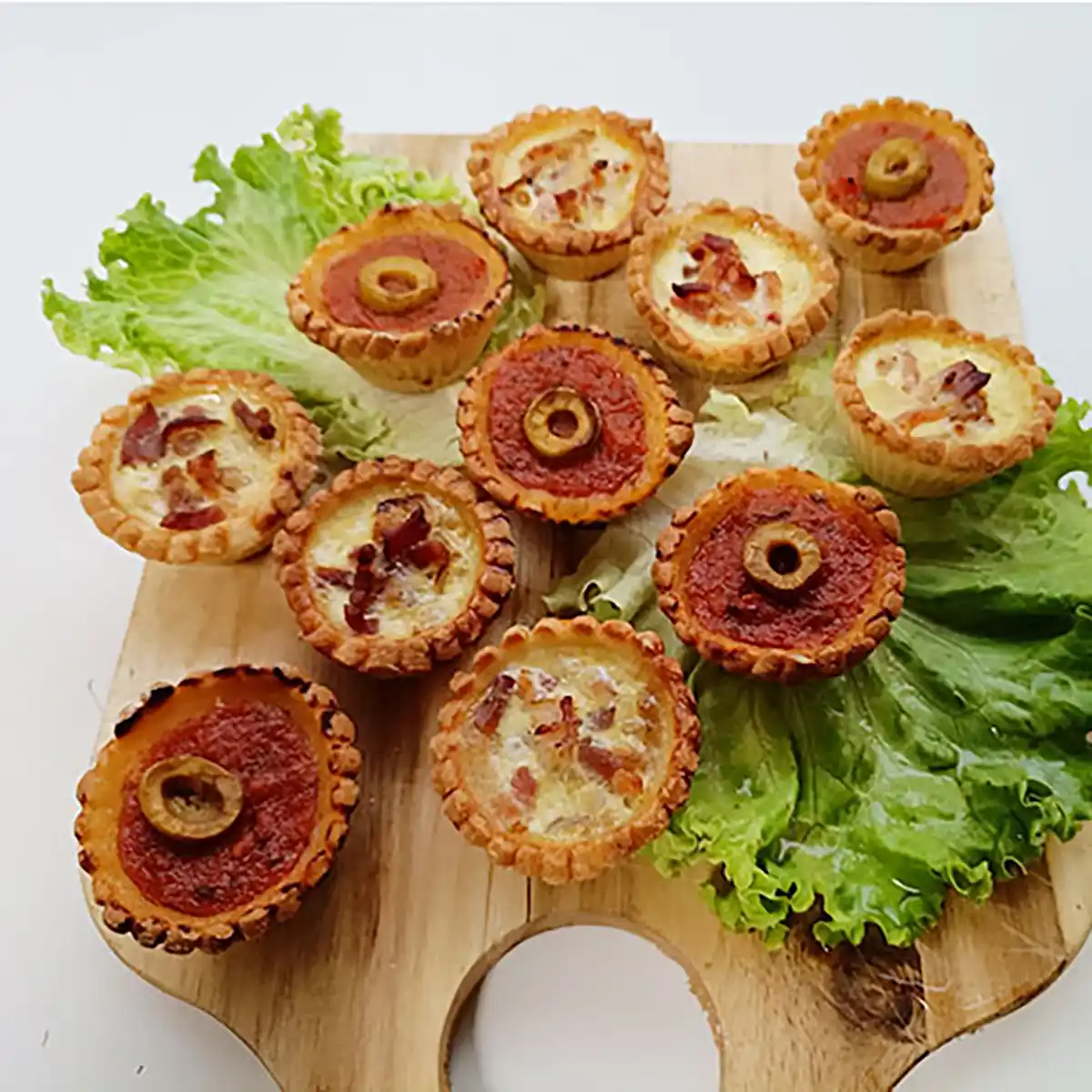 Mini quiche bio sans gluten | La Mie Lucius Rixheim