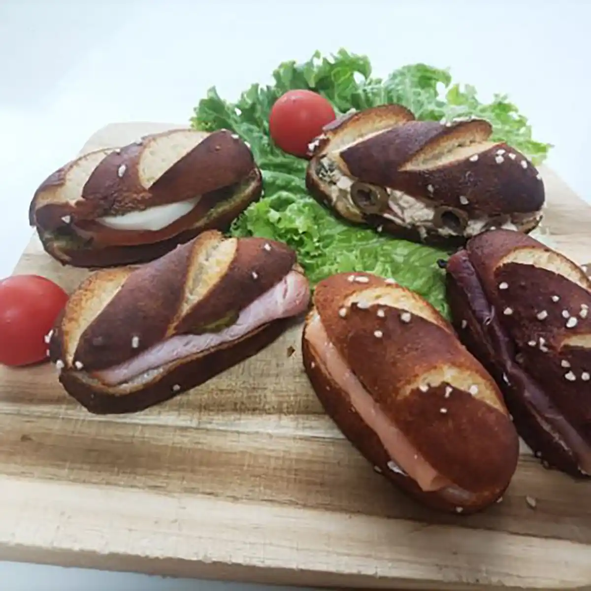 Navettes garnies sans gluten | Traiteur La Mie Lucius