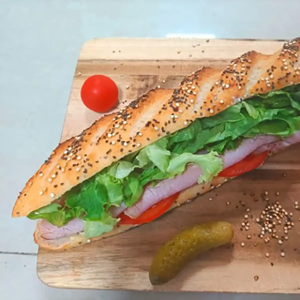 Sandwich bio sans gluten artisanal | La Mie Lucius Rixheim